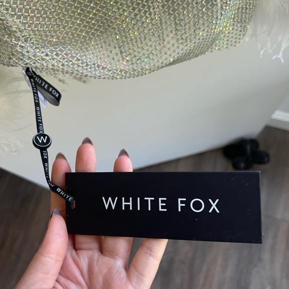 White Fox - Disco Inferno long sleeve mini dress - Picture 2 of 5